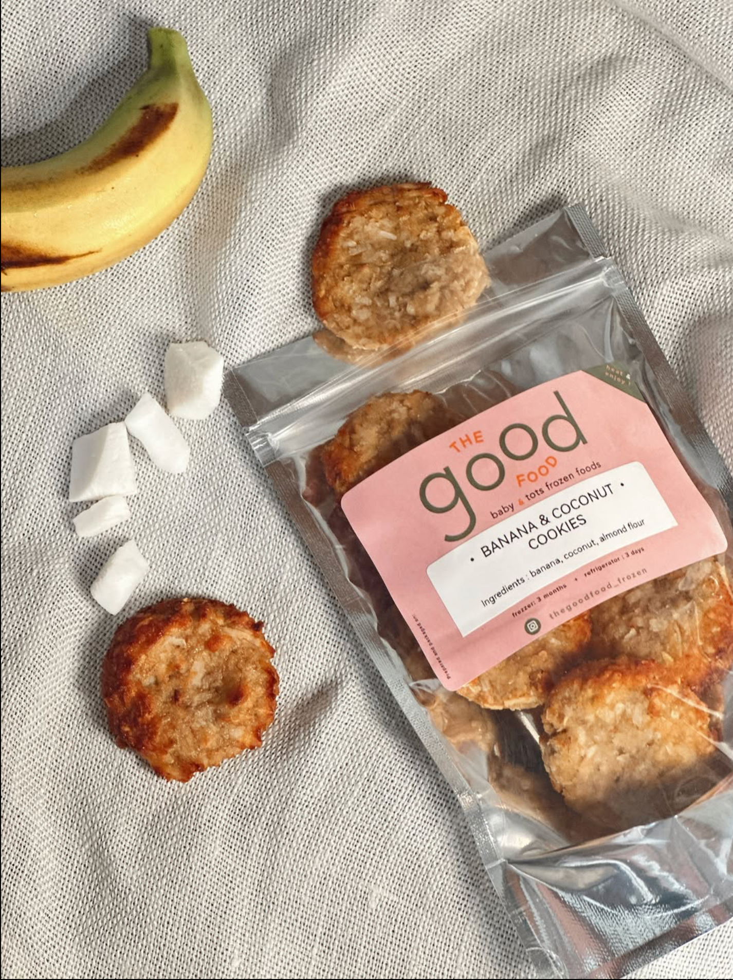 BANANA COCONUT COOKIES